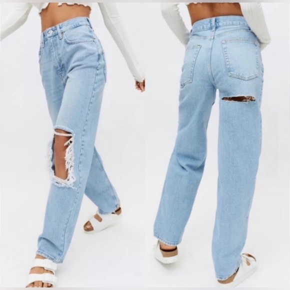 BDG Denim - BDG jeans booty rip high waisted cowboy